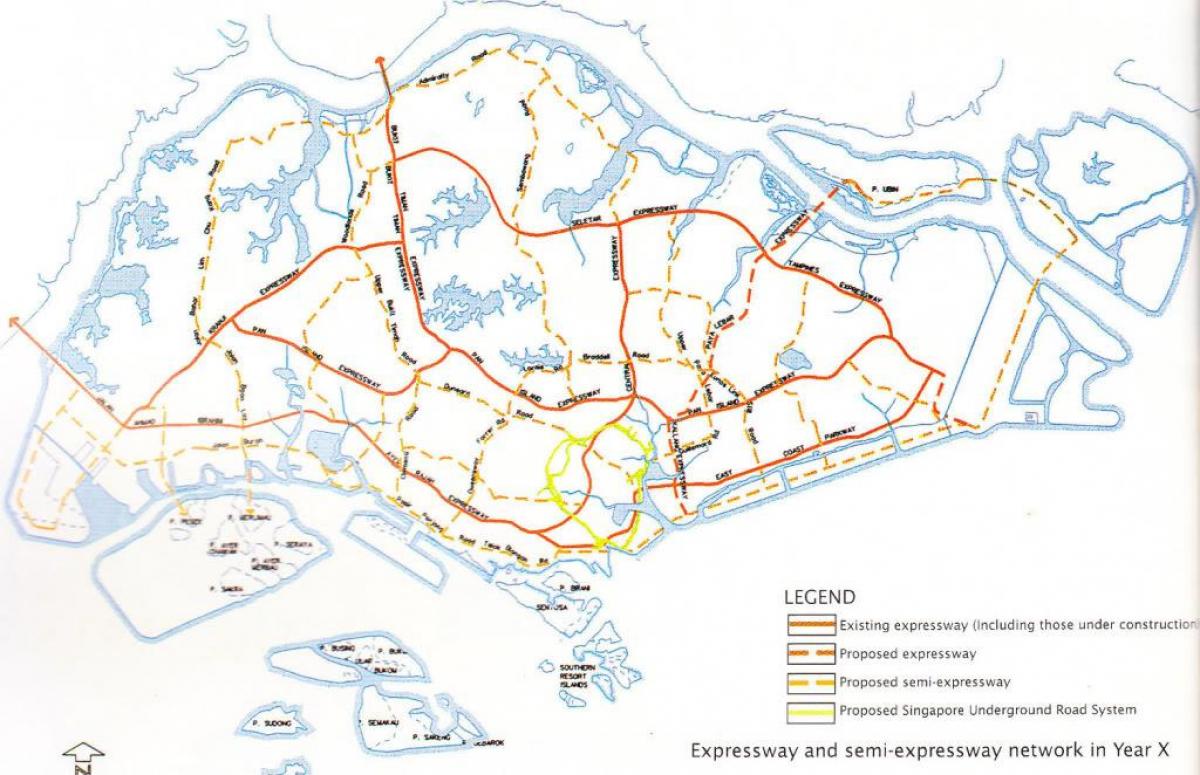 سنغافورة خريطة الطريق