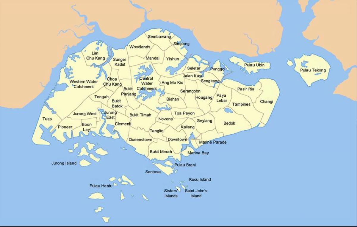 خريطة سنغافورة تخطيط موارد المؤسسات