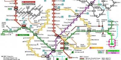 7 محطات مترو الأنفاق خريطة