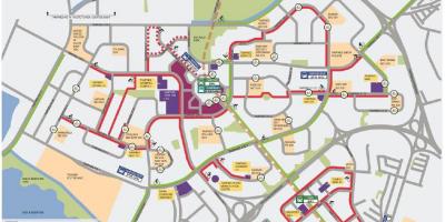 خريطة الدراجات سنغافورة